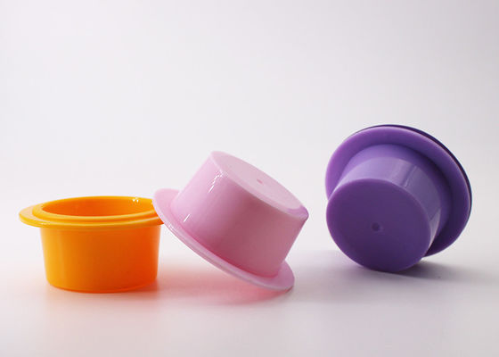 устранимые небольшие круглые пластмасовые контейнеры 10г для упаковки маски Аква Силк